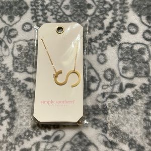 Initial necklace